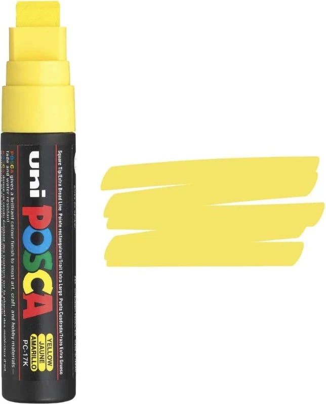 UNI-MARKER pc-17k POSCA YELLOW