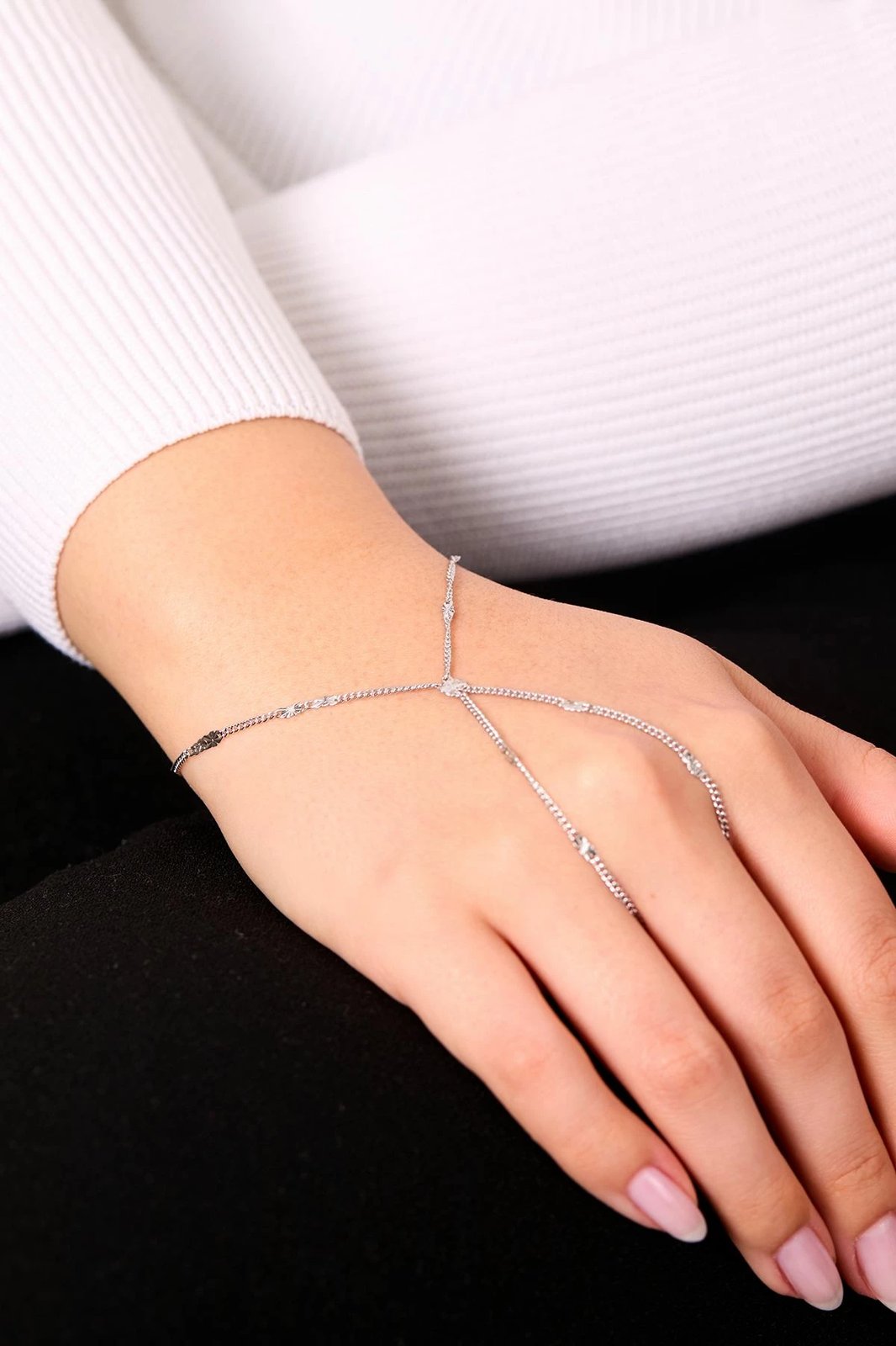 Zinxhir metalik Elika, CSHM9959G, ngjyrë argjendi