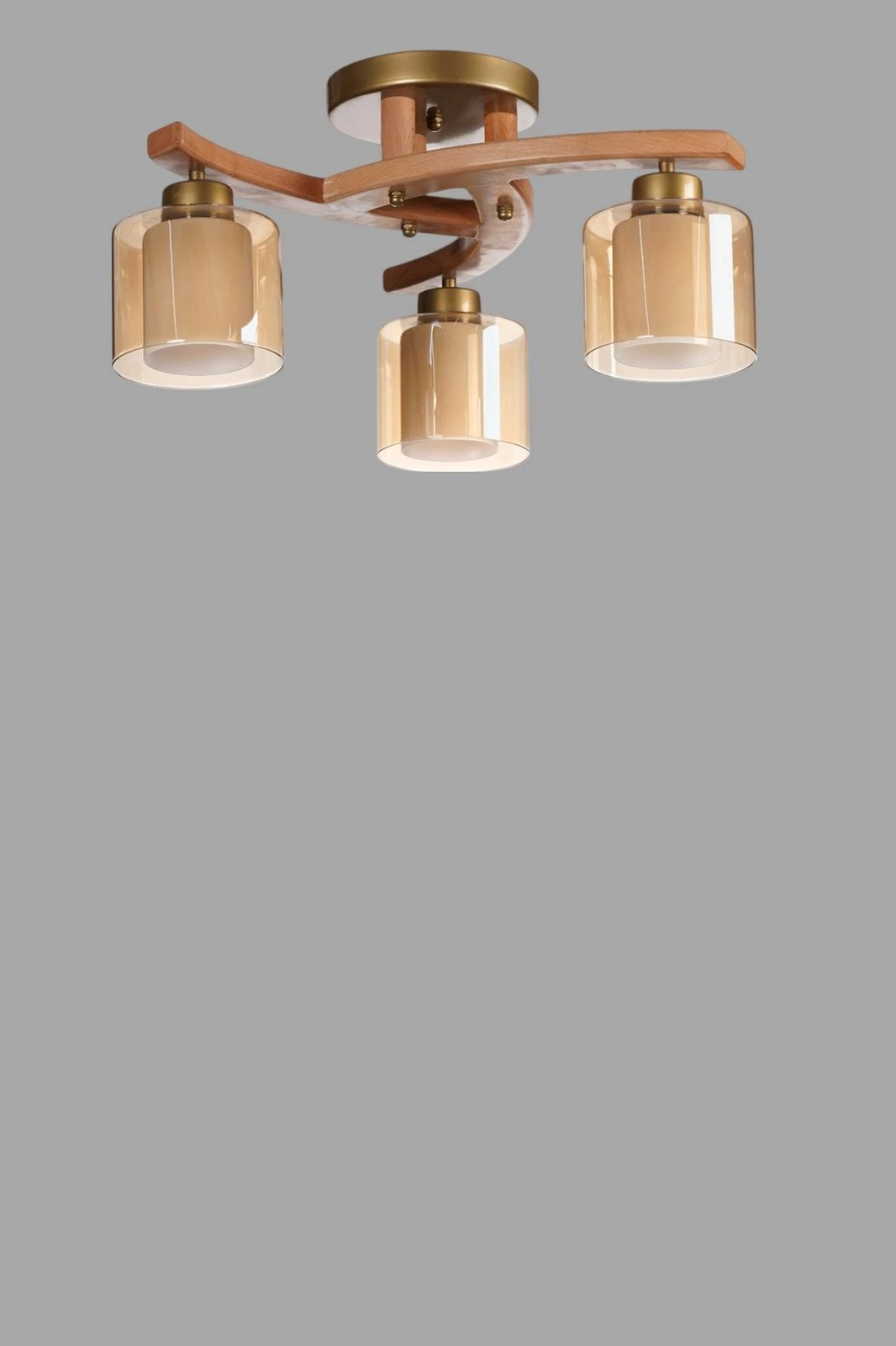 Llambë tavani Opviq, ngjyrë mjaltë, arre, ar, 9001-5