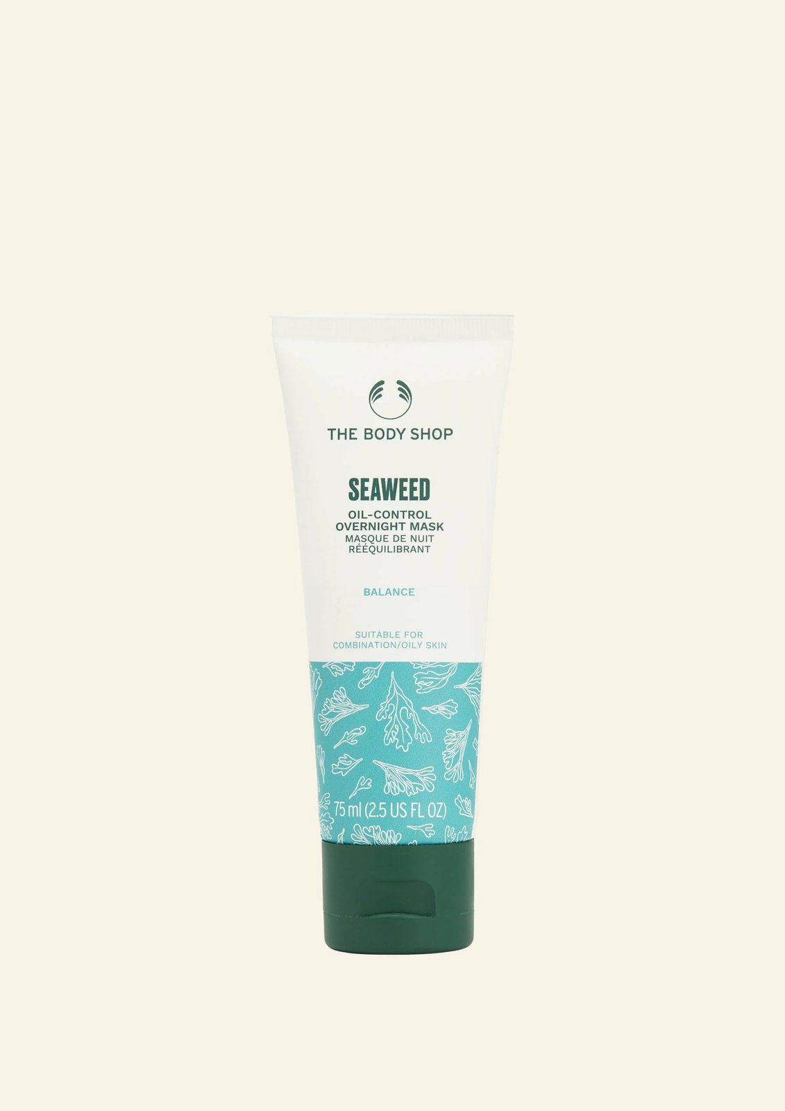 Seaweed - Maskë e Natës për Kontrollin e Yndyrës 75 ML