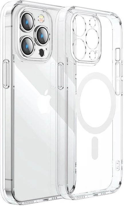 Mbështjellës Joyroom JR-14D6 për iPhone 14 Pro, transparent, magnetik