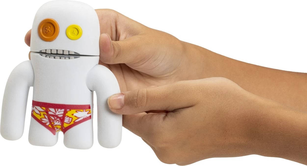 Figurë koleksionuese Fuggler P.M.I. Kids World Sasquoosh White, 11.5 cm
