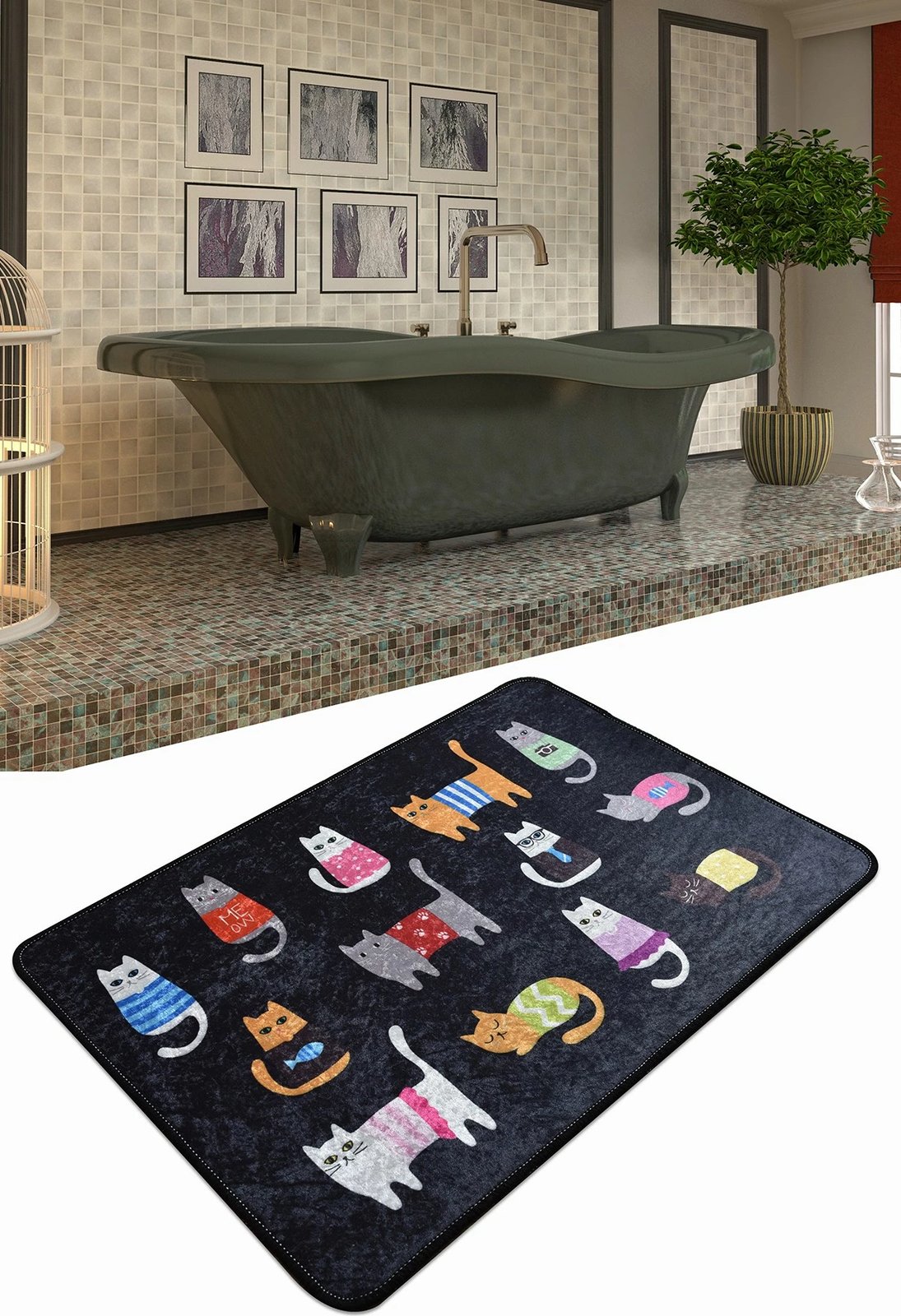 Qilim (60 x 90) Conceptum Hypnose, Macet e zeza DJT