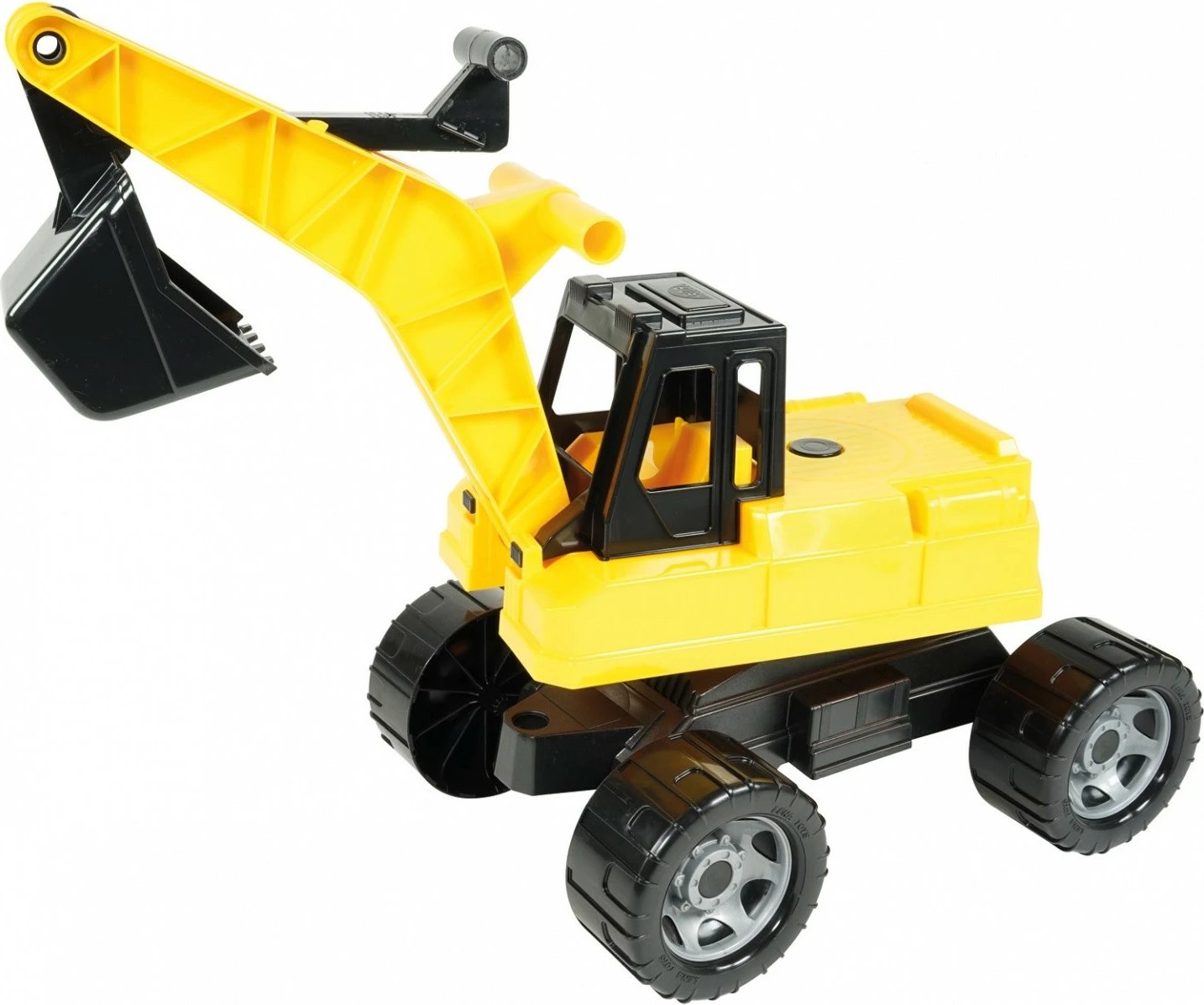 Ekskavator lodër Lena 70 cm, plastikë, verdhë/zi