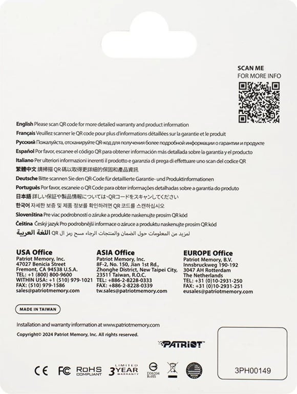 Kartelë memorie Patriot Memory EP A2 128 GB MicroSDXC, E zezë