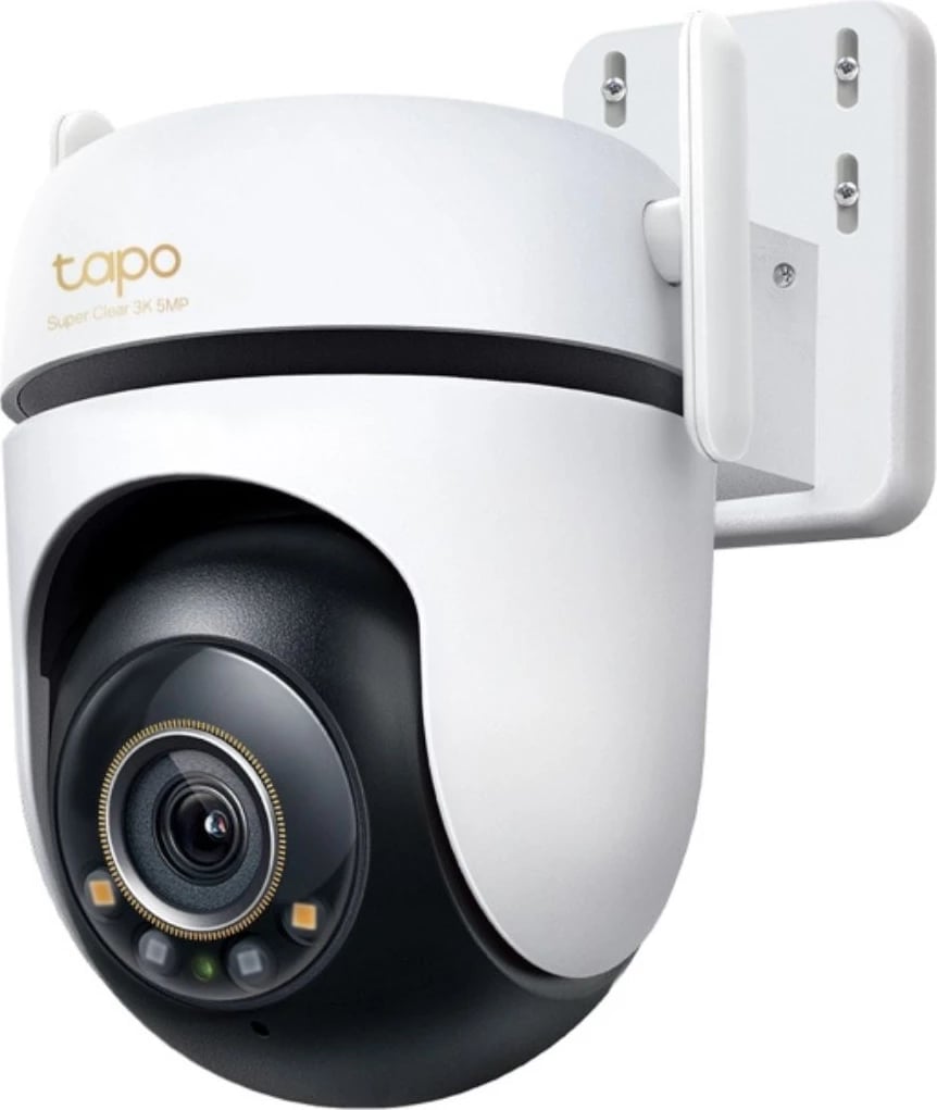 Kamerë survejimi, TP-Link, Tapo C530WS, 3K (5MP), pan-tilt, Wi‑Fi, e bardhë