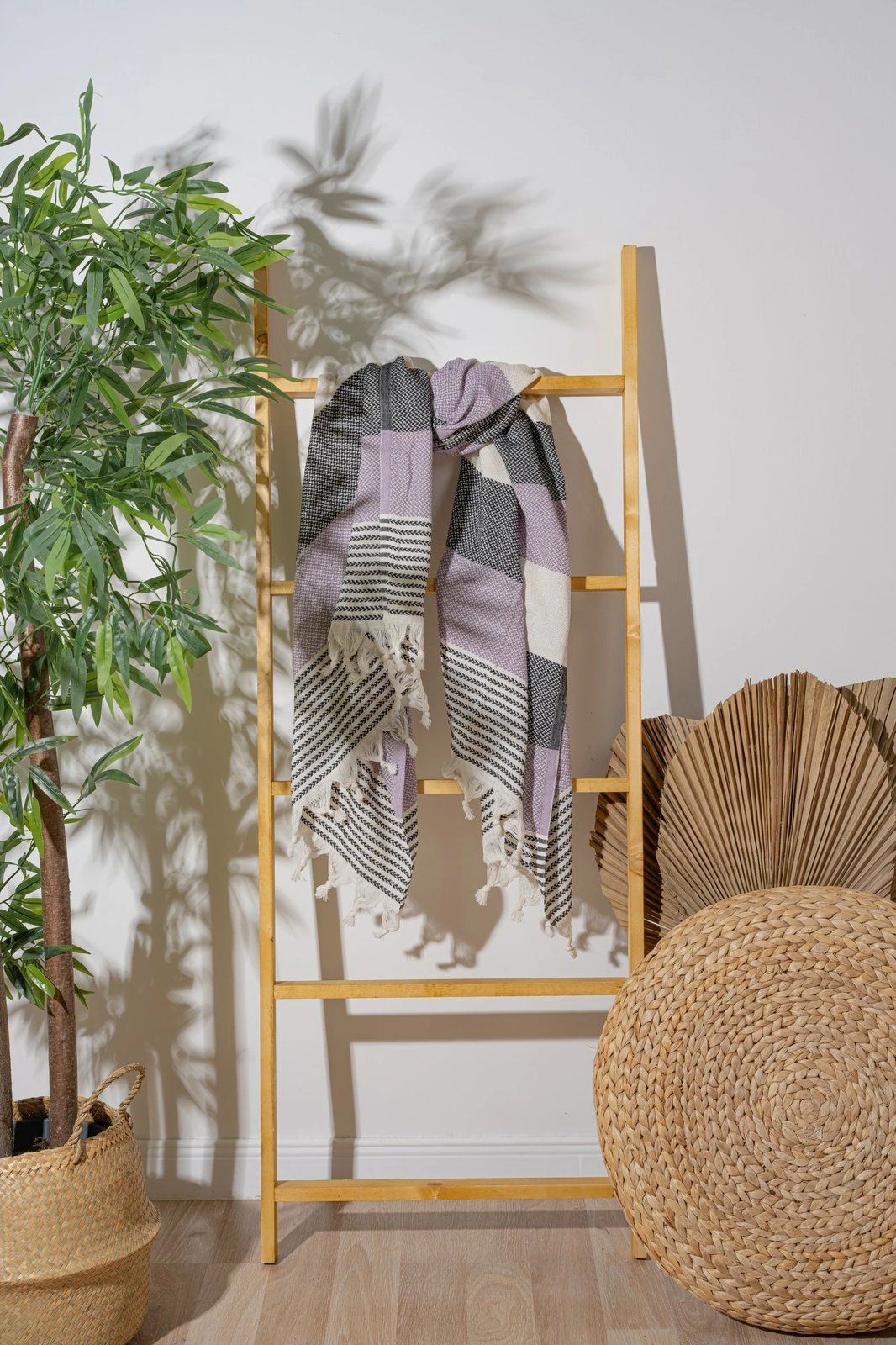 Peshqir plazhi Fouta, shumëngjyrësh, Mijolnir, P48, 100x180cm