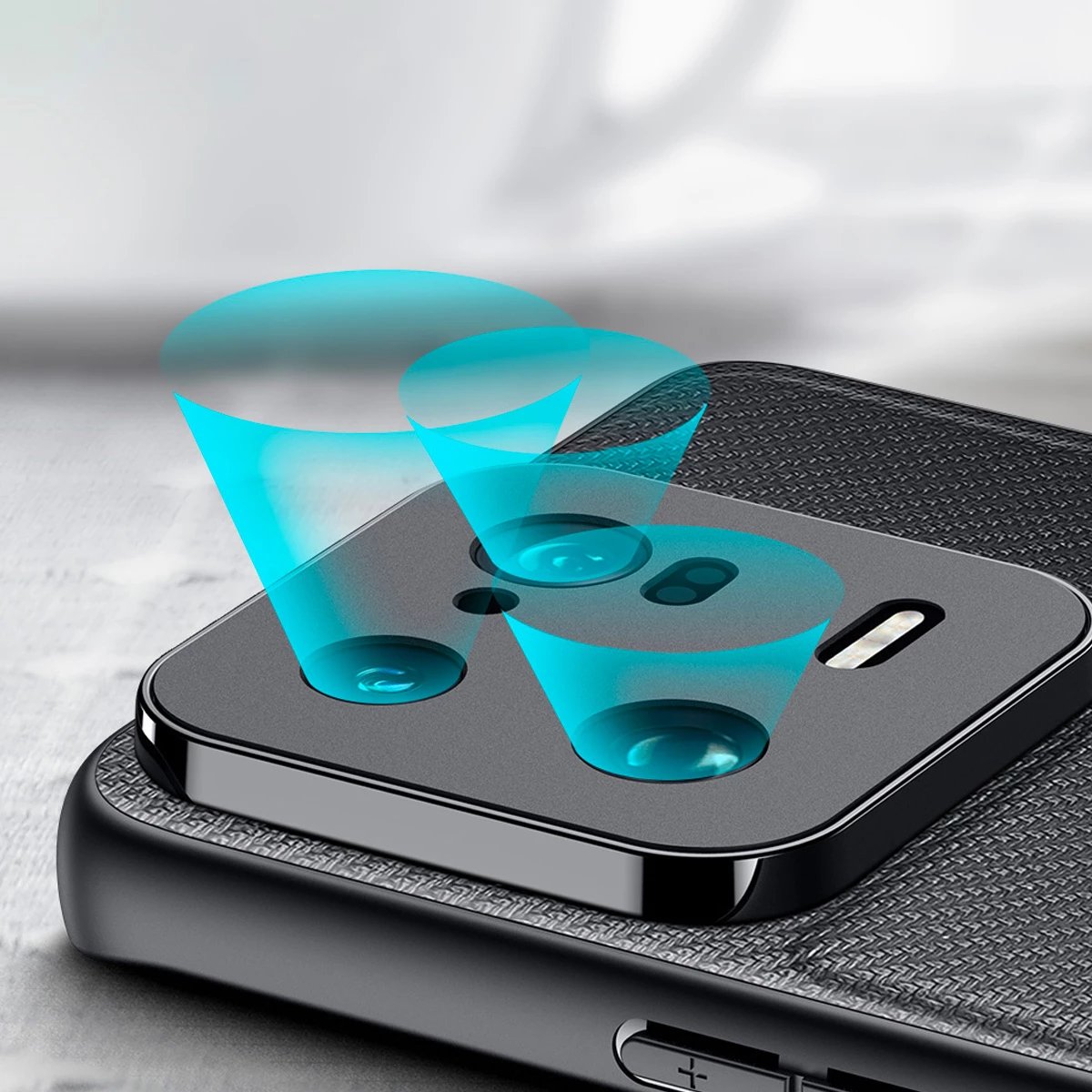 Mbështjellës Dux Ducis Fino për Xiaomi 13 Pro, kaltër