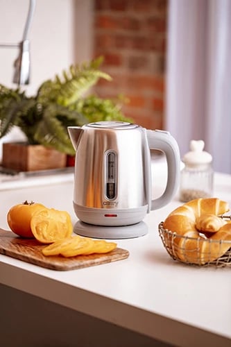 Çajnik elektrik, Adler CR 1278, 1.2 L, çelik inox, 1370-1630W, inox