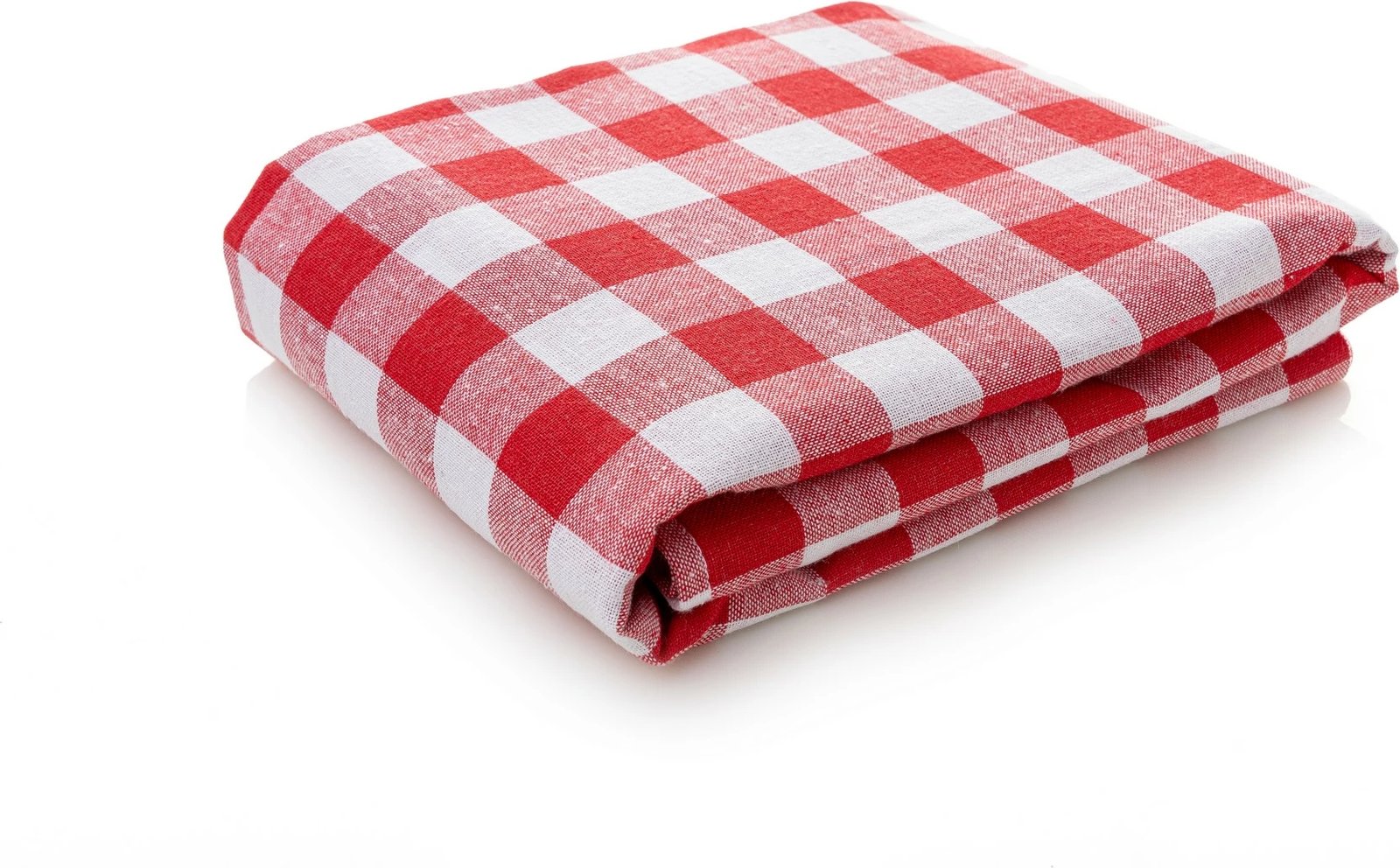 Mbulesë tavoline Hermia, kareli, e kuqe, 160x160cm