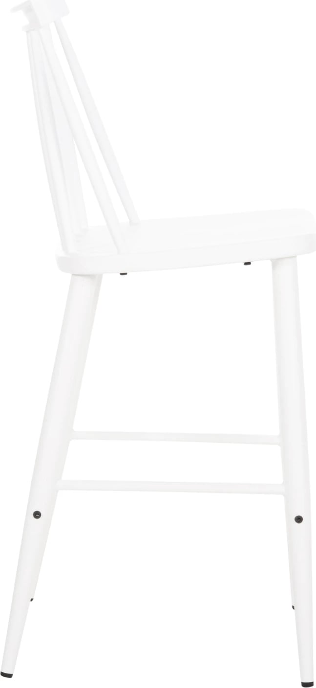 Karrige për bar mesatare Vanessa FH9300.11 polipropilenë & metal-bardhë 45,5x46x97Hcm., set prej 2 copë