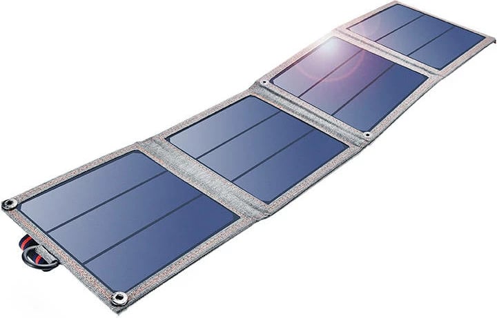 Karikues diellor i palosshëm Choetech SC004, 14W, 1xUSB, Gri