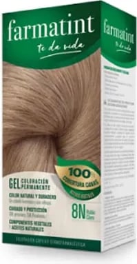Ngjyrë për flokë Farmatint Permanent Color Gel 5N Light Blond unisex 150ml