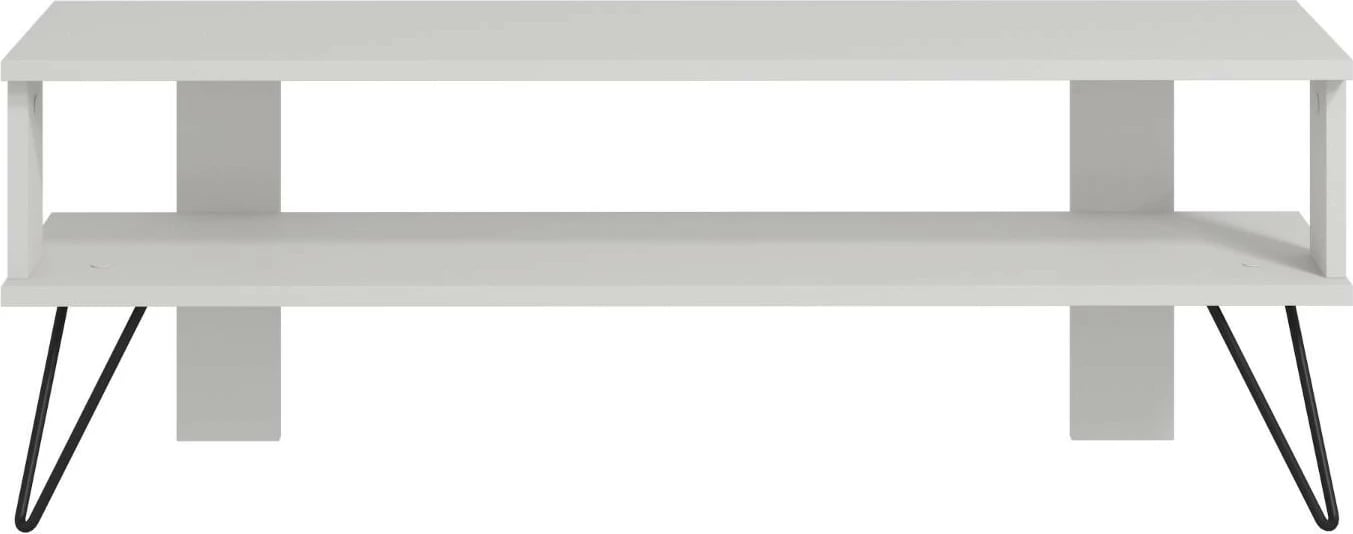 Komodë TV Skye Decor, e bardhë, Duama