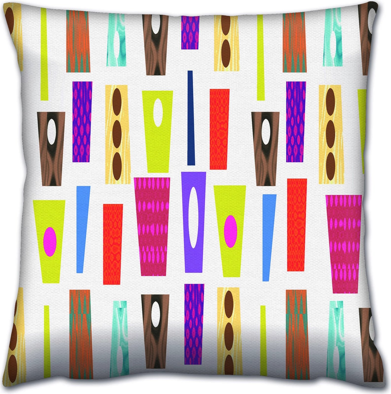 Jastëk dekorativ, shumëngjyrësh, Evila Originals, A14676, 43x43cm