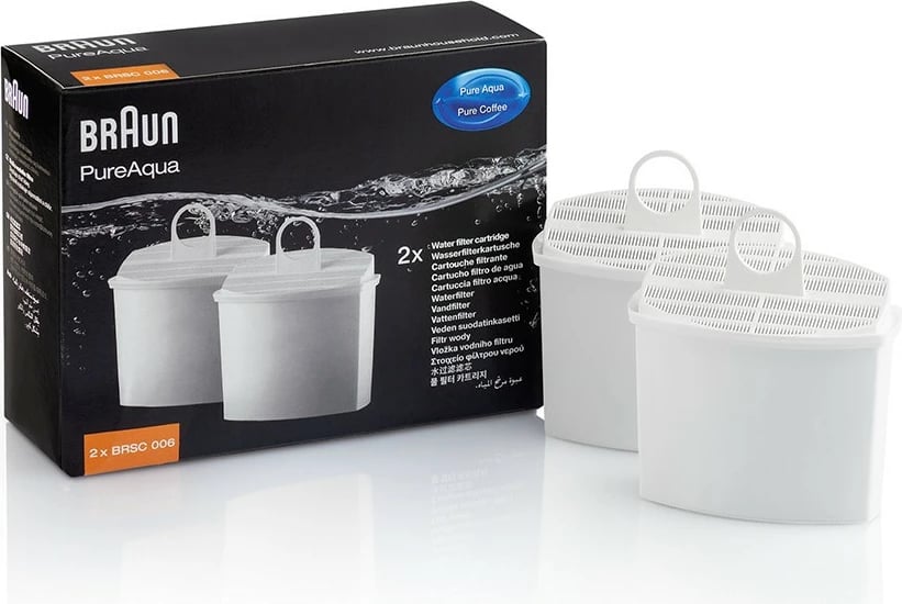 Set filtera uji Braun BRSC006, 2 copë, bardhë