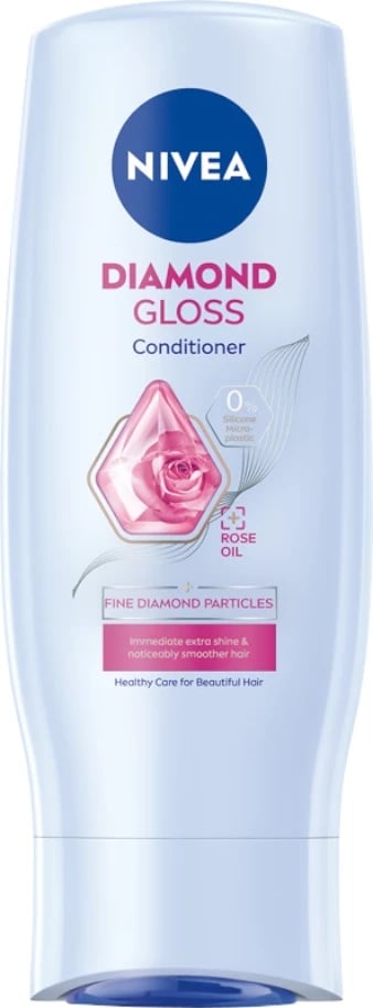Balsam për flokë Nivea Diamond Gloss për femra, 200ml