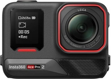Kamerë aksioni Insta360 Ace Pro 2, 50 MP, 8K Ultra HD, Wi-Fi, E zezë