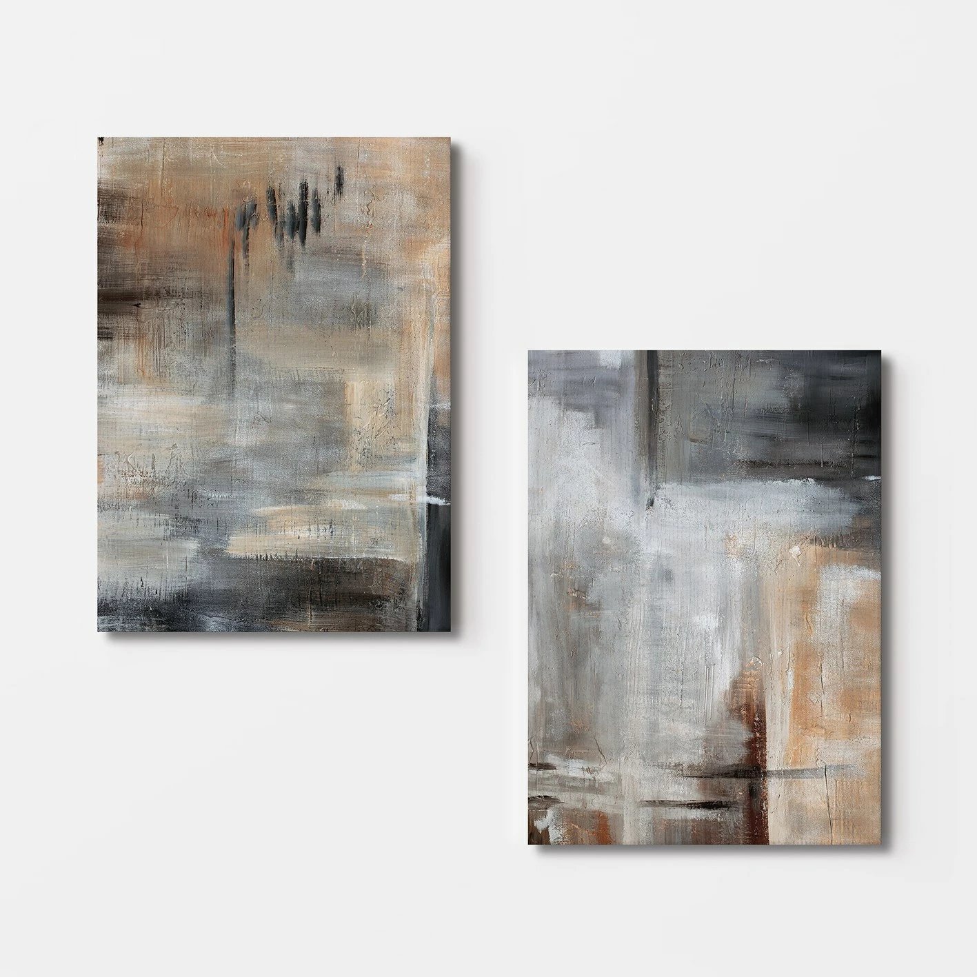 Pikturë dekorative në kanavacë (2 copë), Wallity, 2KNV4268, 50x70cm