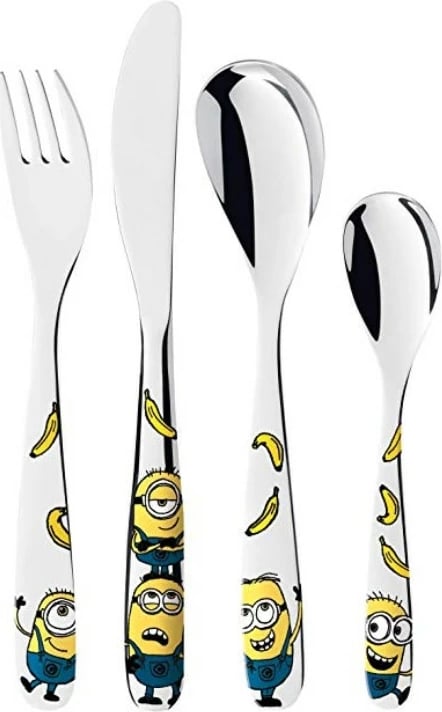 Set takëmesh për fëmijë WMF Minions 4 copë