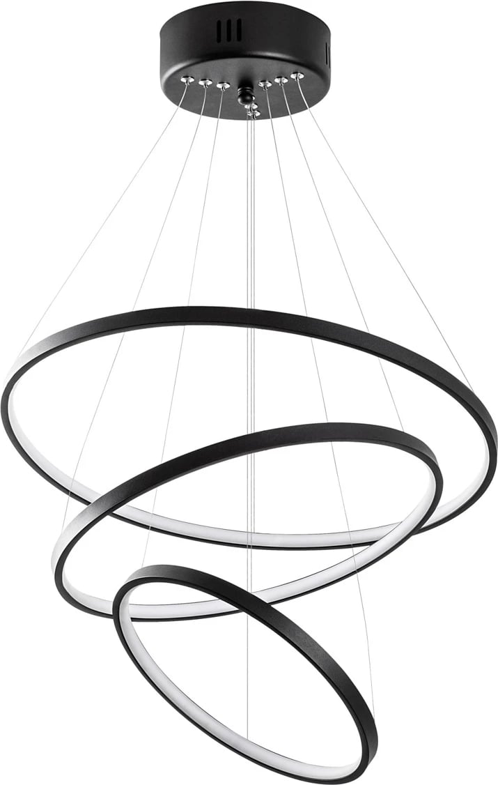 Llambë tavani Opviq Simit, ngjyrë e zezë, 50x80x50cm