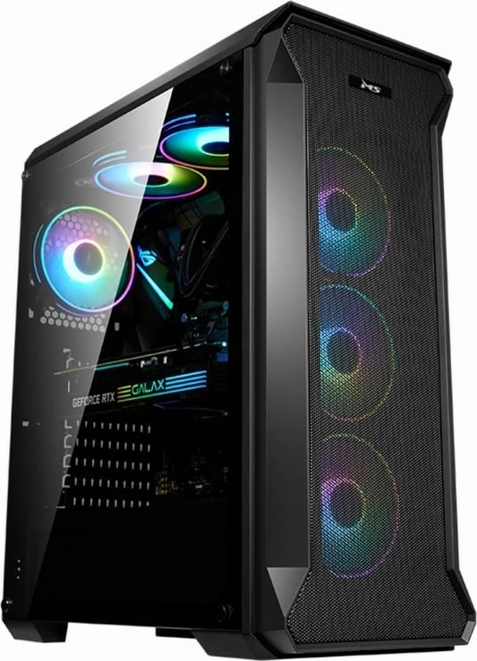 Kasë gaming MS ARMOR V710, Midi Tower, e zezë