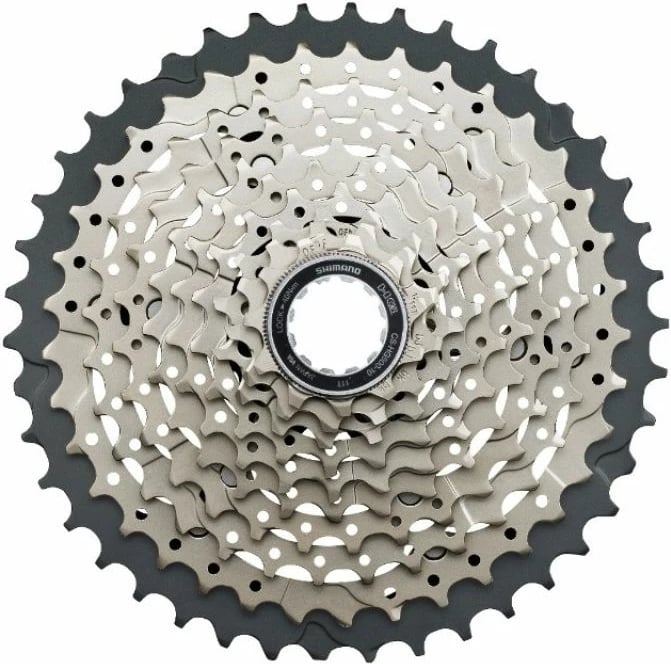 Kasetë biçiklete Shimano, argjendtë