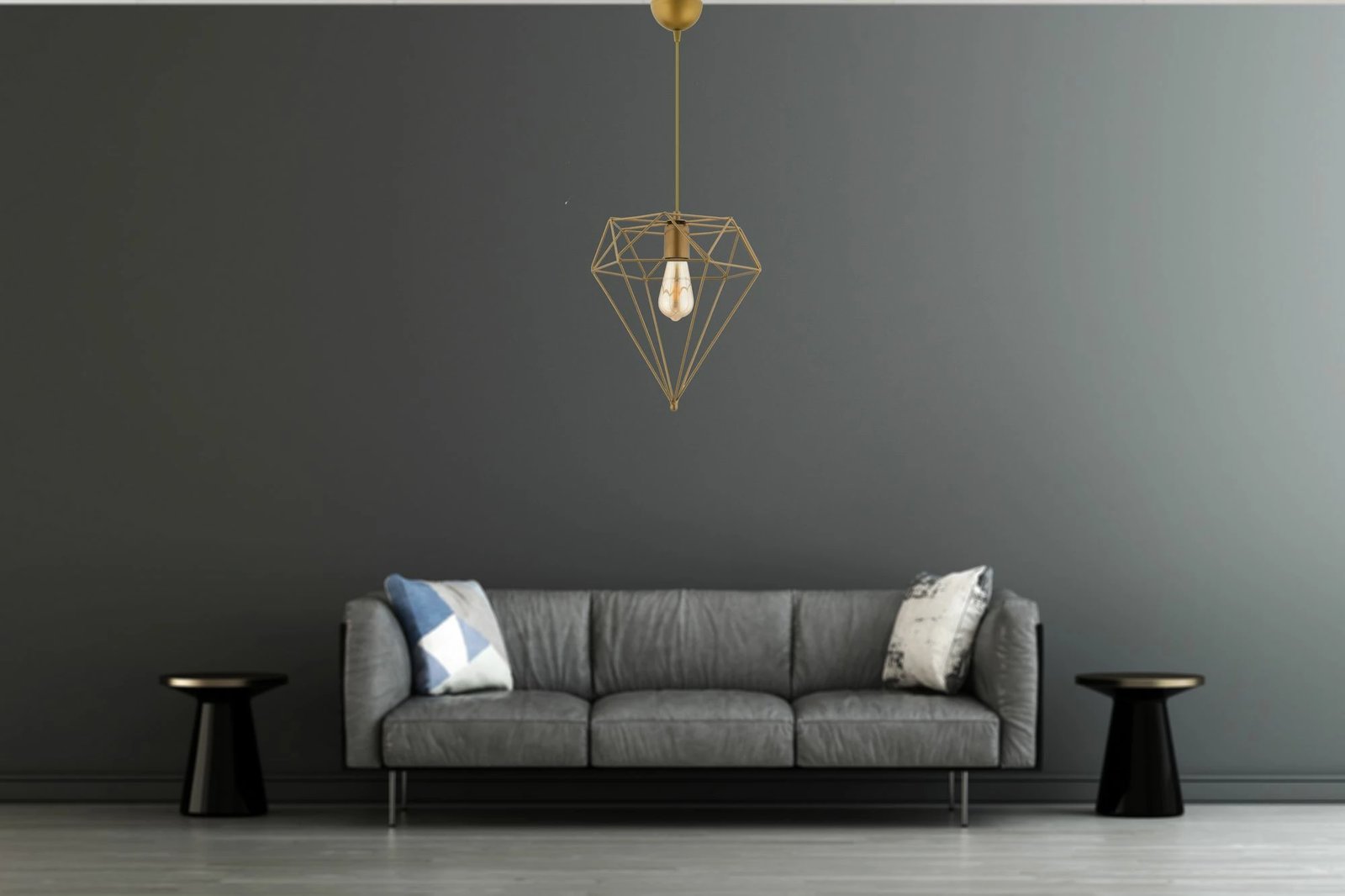 Llambë tavani Opviq, model Diamond, ngjyrë ari