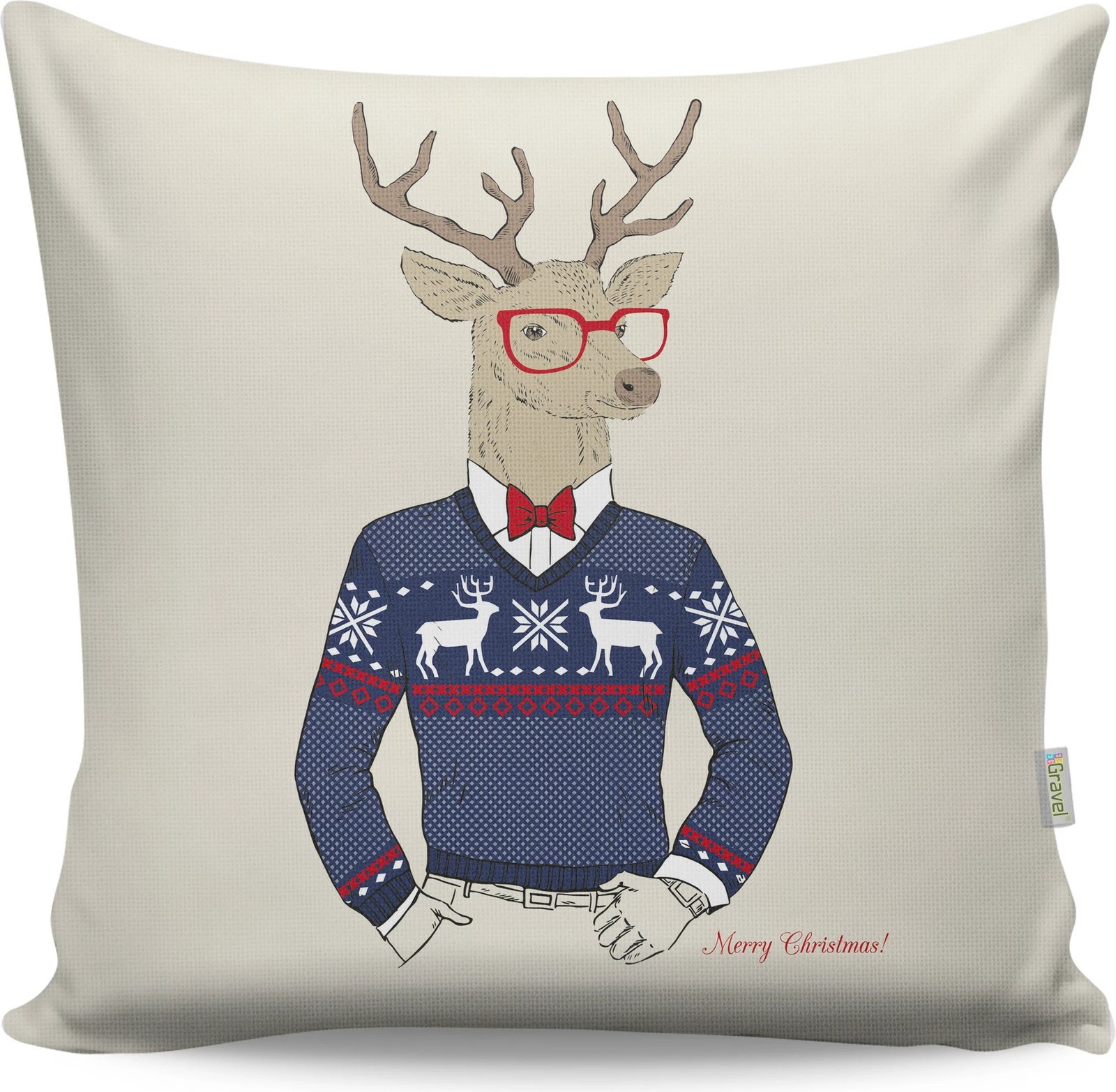 Jastëk Aberto Design, A12950, shumëngjyrësh, 43x43cm