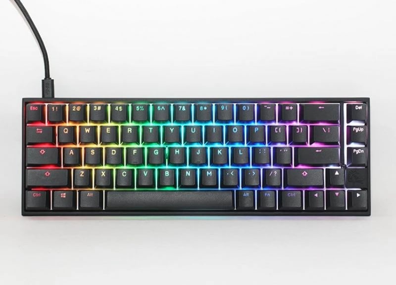 Tastierë gaming Ducky Mecha Pro SF, e zezë