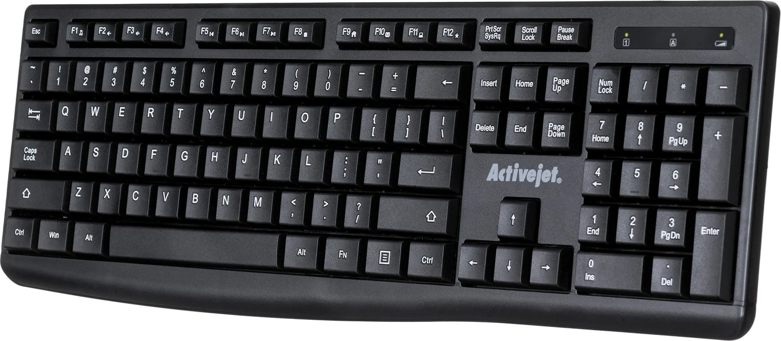 Tastierë Wireless Activejet K-3803SW, e zezë