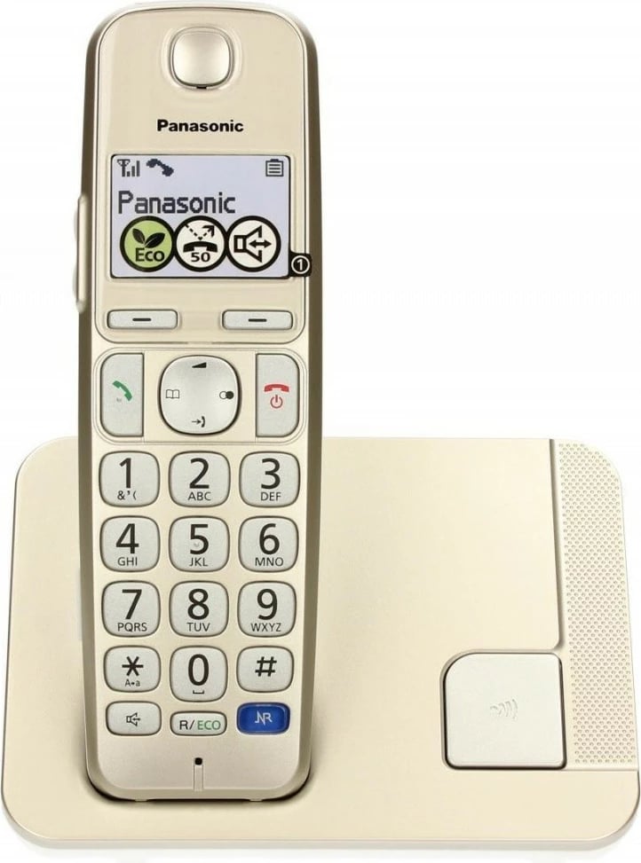 Telefon pa kabllo Panasonic KX-TGE210PDN, i bardhë
