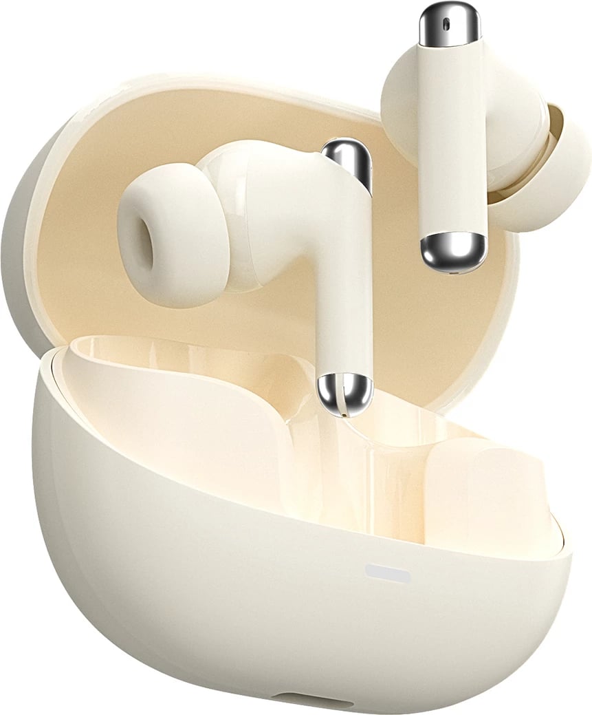 Kufje Tronsmart Soundi R4, TWS, Bluetooth 5.3, ENC, të bardha