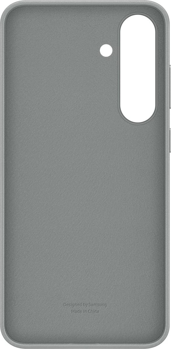Mbështjellës Samsung Galaxy S25+, 17 cm (6.7"), lëkurë sintetike, ngjyrë e hirtë