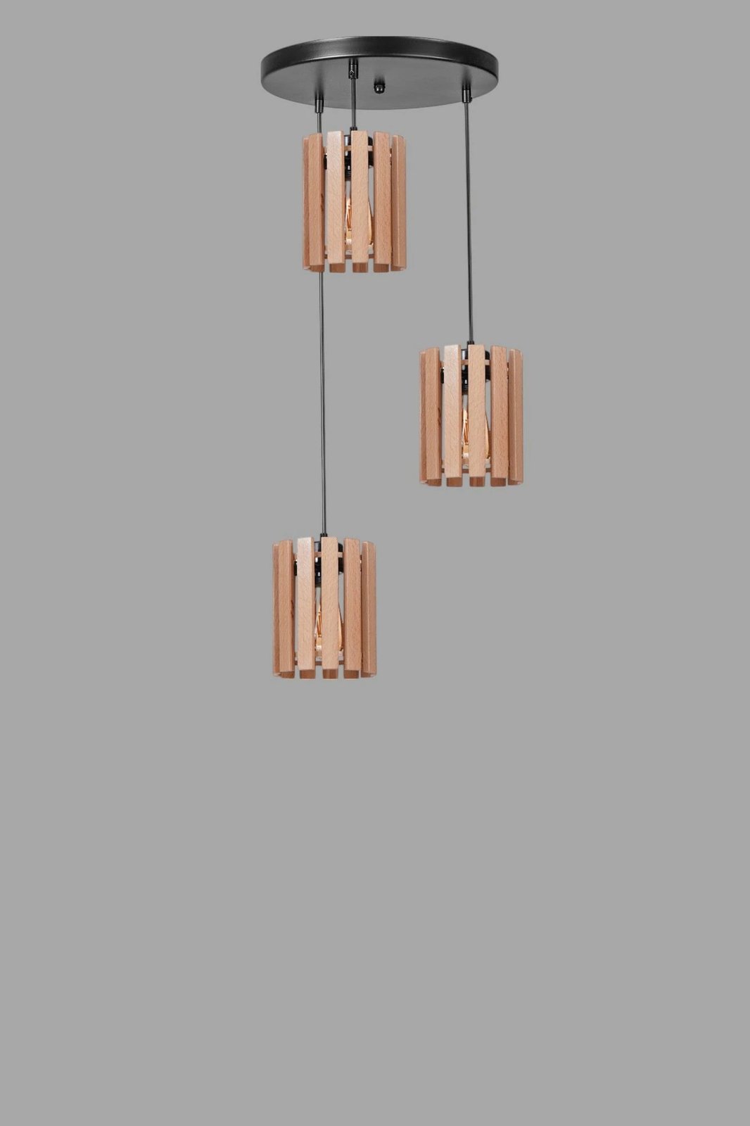 Llambadar Opviq, 9075-3, ngjyrë lisi dhe e zezë