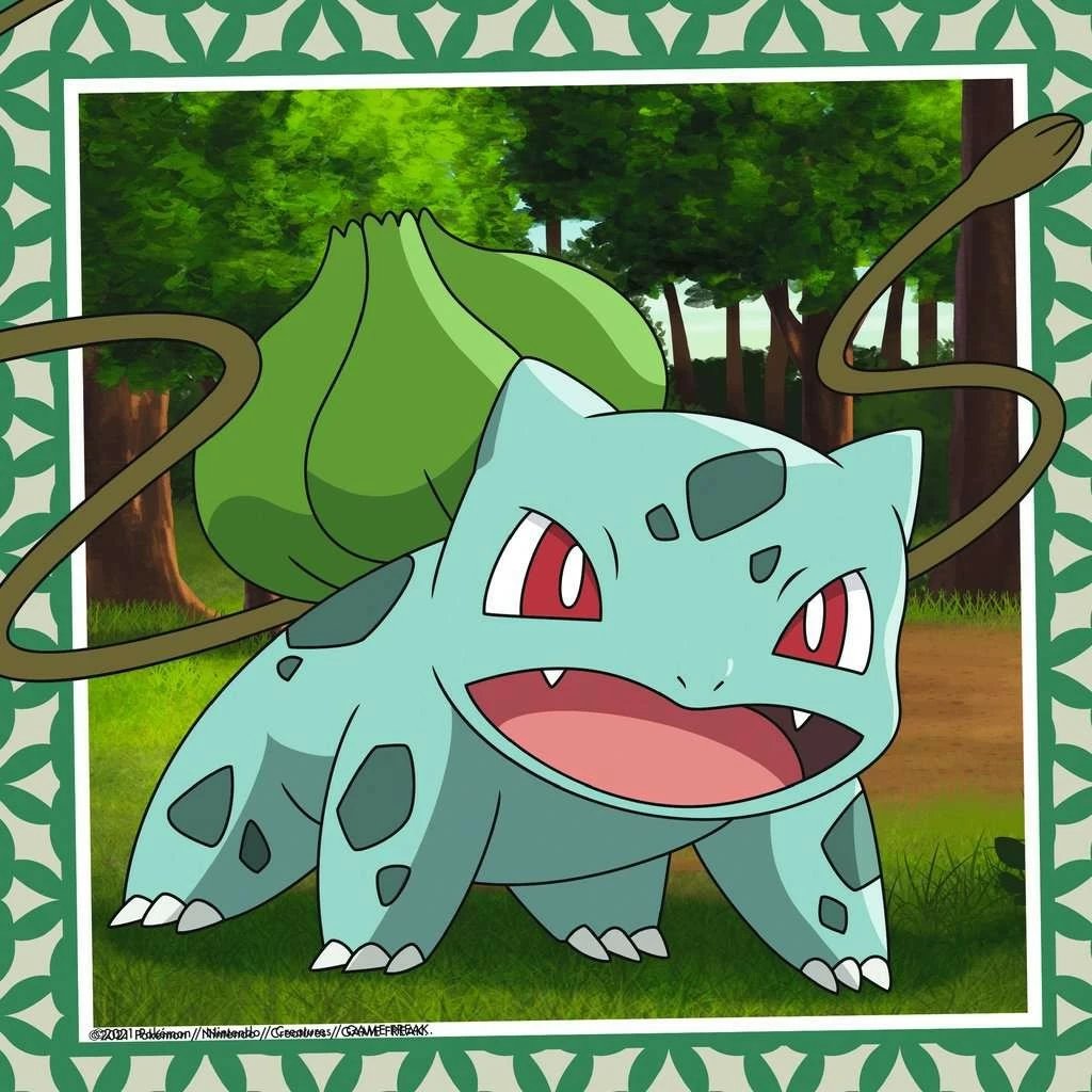 Puzzle për fëmijë Ravensburger Pokémon 3x49 pjesë, karton