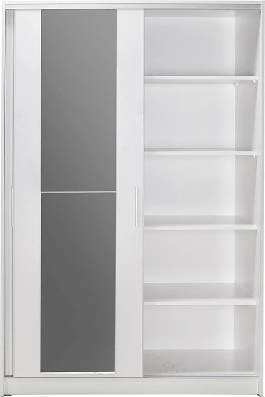 Dollap për rroba, ngjyrë e bardhë, Hanah Home, SWD-512-BB-2