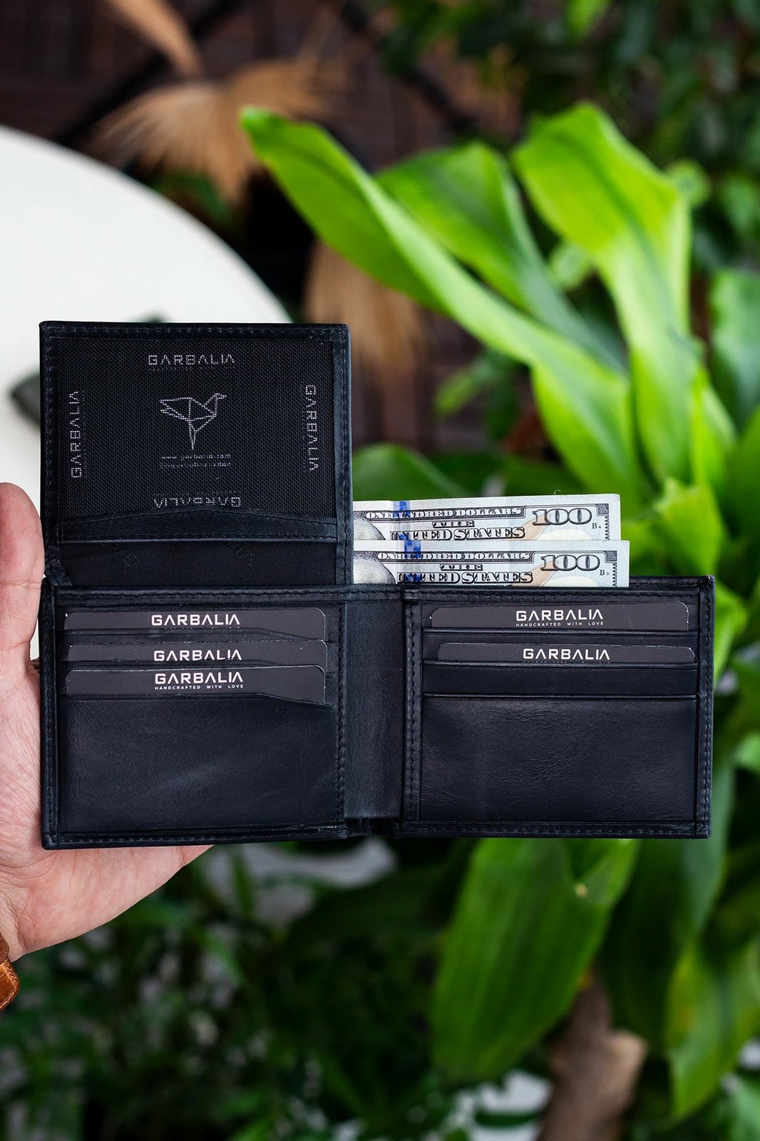 Portofol për burra Zoozie Bags, Kevin - Crazy Black