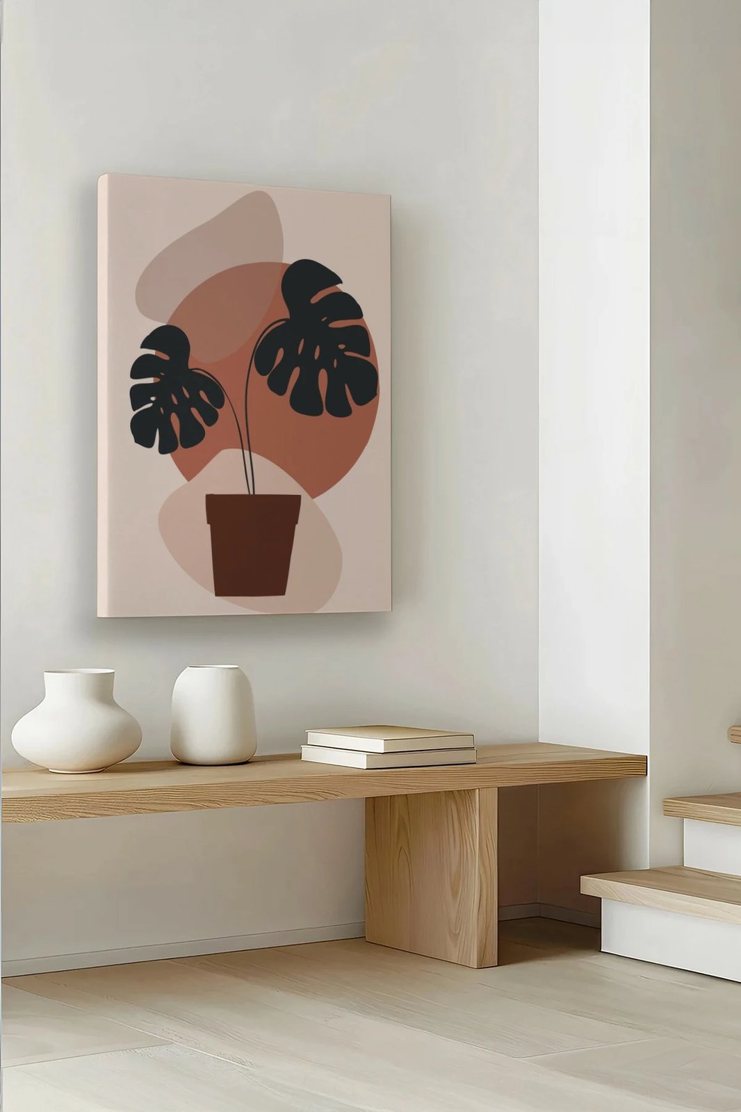 Pikturë dekorative në kanavacë, Wallity, Ersysb003, shumëngjyrëshe, 70x100cm