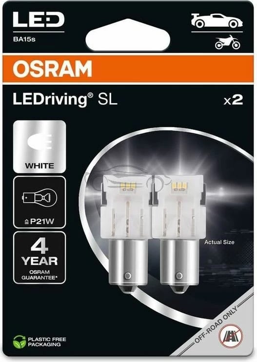 Lampa Led 12v 2,5w 6000k Ba15s