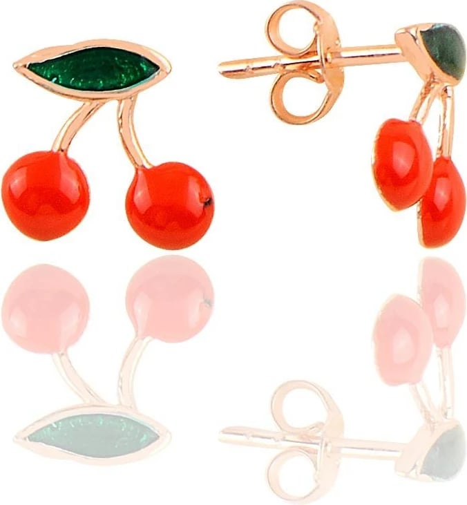 Vathë argjendi Jumeon, shumëngjyrësh, SGTL10407Rose Gold