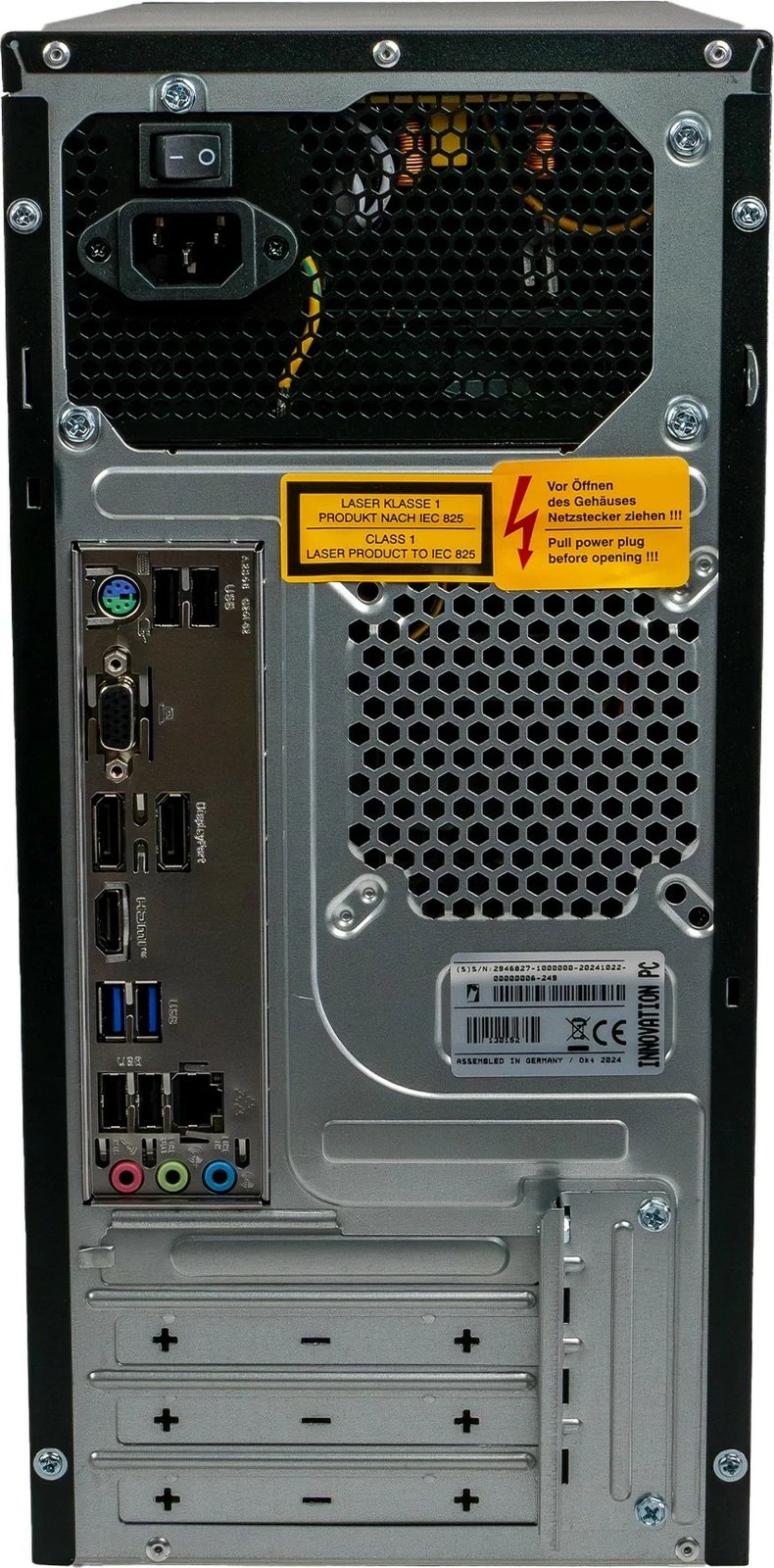 Kompjuter Innovation IT i5-14400, 16GB RAM, SSD 512GB, DVD-RW, zi