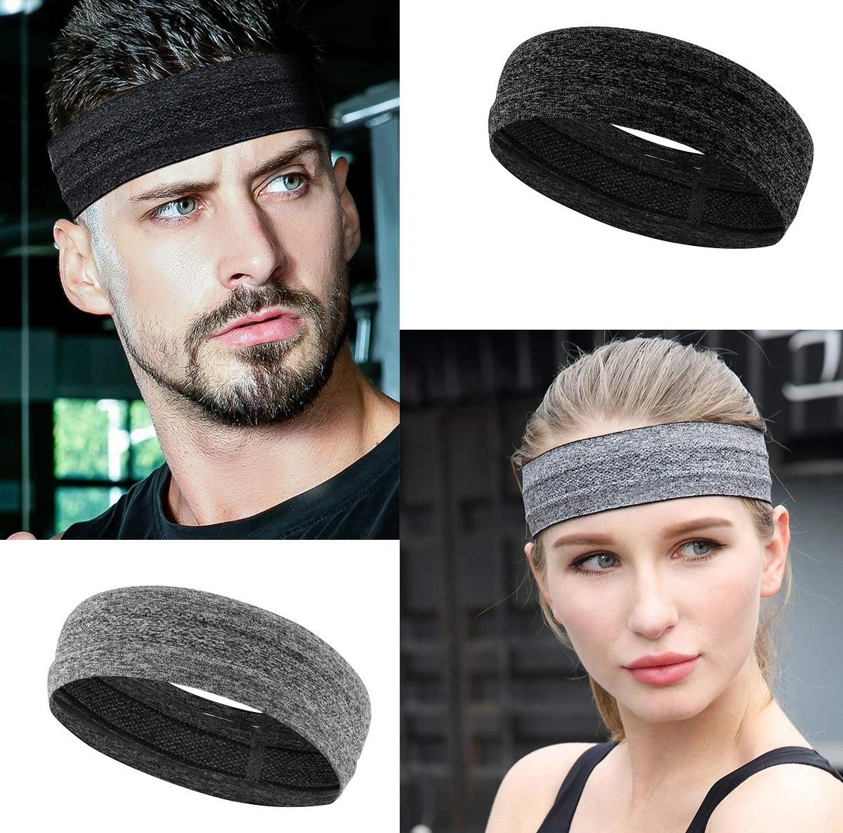 Shirit elastik për kokë Hurtel për vrapim dhe fitnes, portokalli Shirit elastik për kokë Hurtel për vrapim dhe fitnes, portokalli