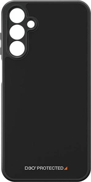 Mbështjellës PanzerGlass HardCase për Samsung Galaxy A15/A15 5G, D3O Bio, i zi, transparent