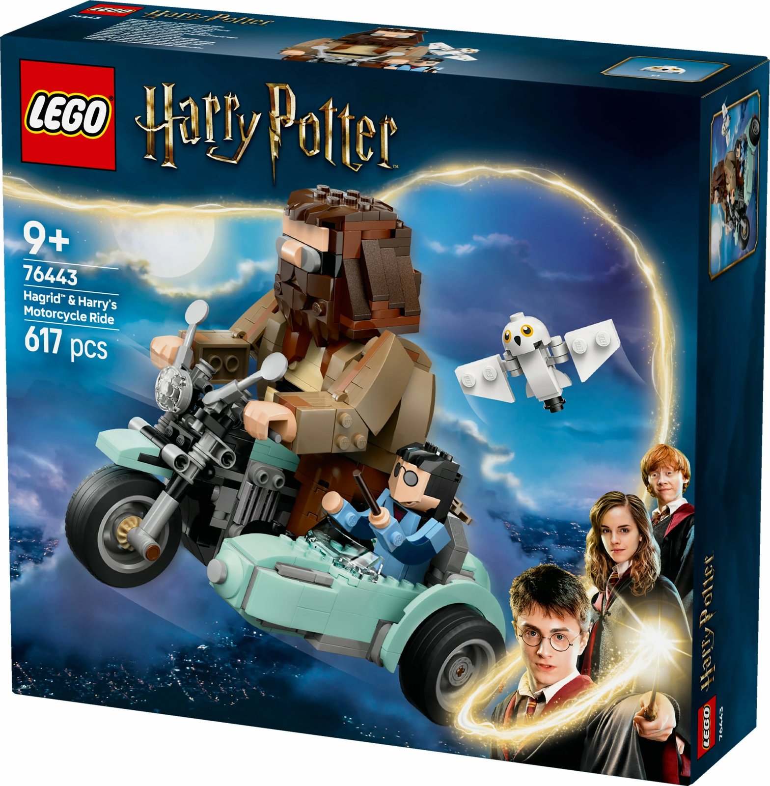 Set ndërtimi LEGO Hagrid & Harry's Motorcycle Ride, 617 pjesë, shumëngjyrësh Set ndërtimi LEGO Hagrid & Harry's Motorcycle Ride, 617 pjesë, shumëngjyrësh