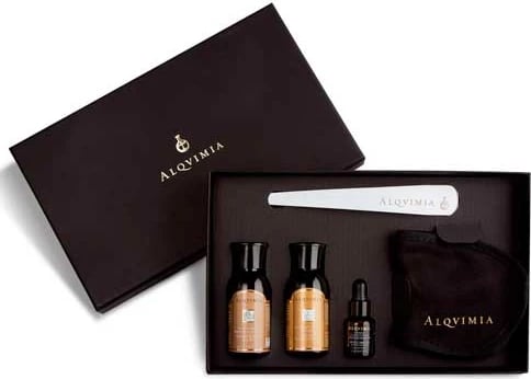 Set për dush dhe kujdes trupi ALQVIMIA unisex, 30ml xhel dushi + 30ml vaj lavande Set për dush dhe kujdes trupi ALQVIMIA unisex, 30ml xhel dushi + 30ml vaj lavande
