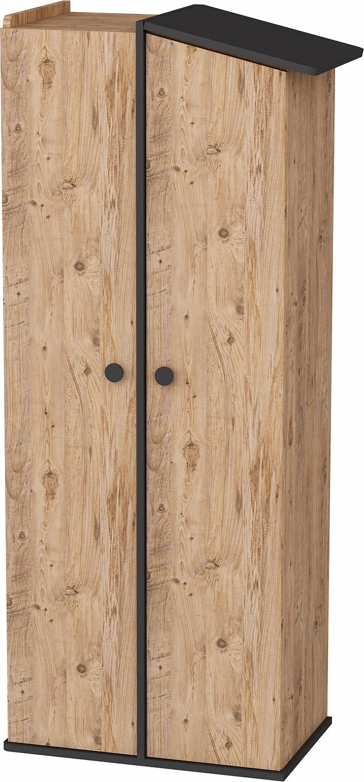 Dollap Hanah Home, Valerin, ngjyrë Atlantic Pine dhe Anthracite