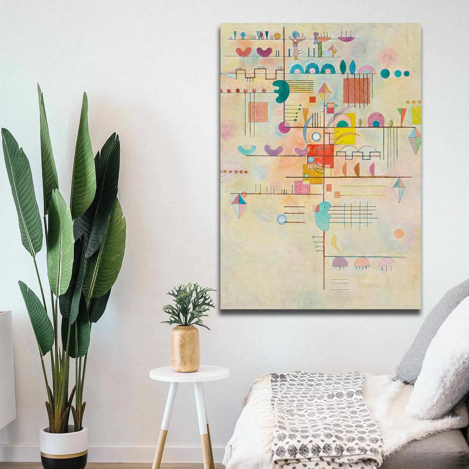 Pikturë dekorative në kanavacë Wallity, 70100KANDINSKY013