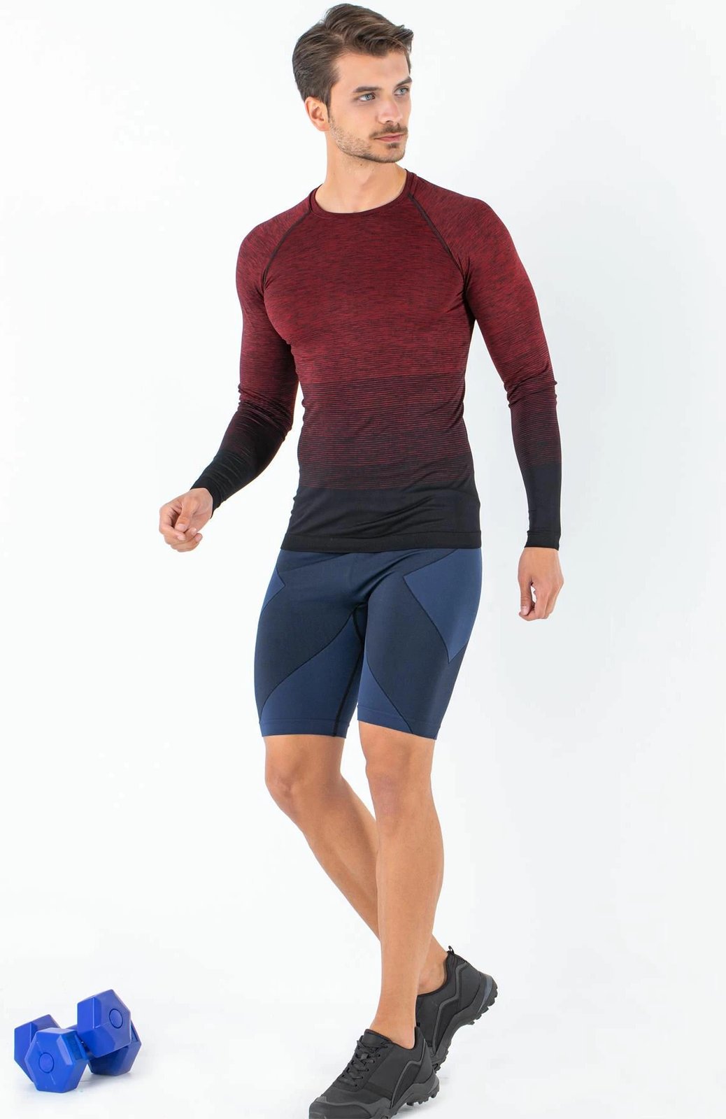 Bluzë sportive për meshkuj, e kuqe, Jumeon, 001-001342