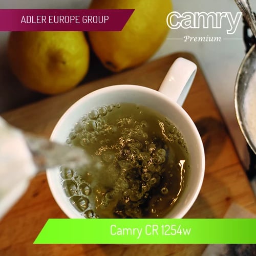 Çajnik elektrik, Camry, CR 1254, 1.7 L, i bardhë
